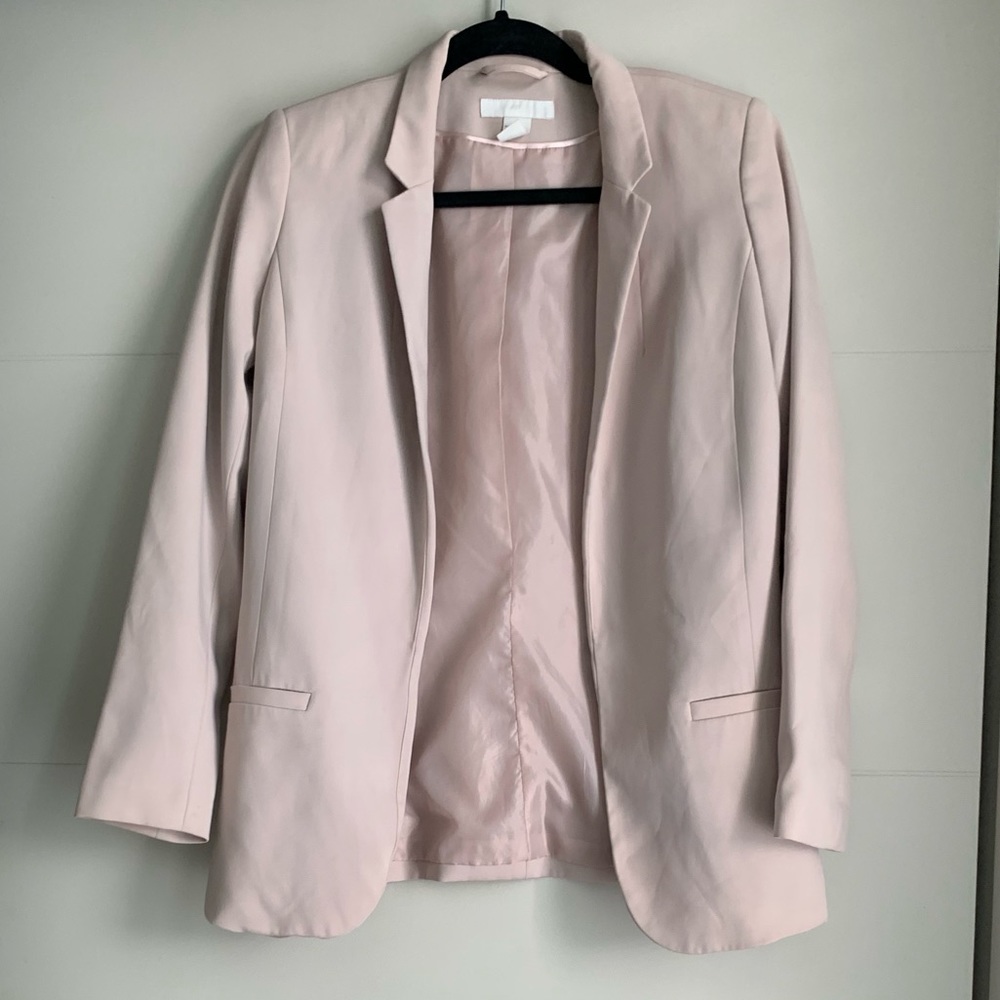 H & M Blush Pink Blazer